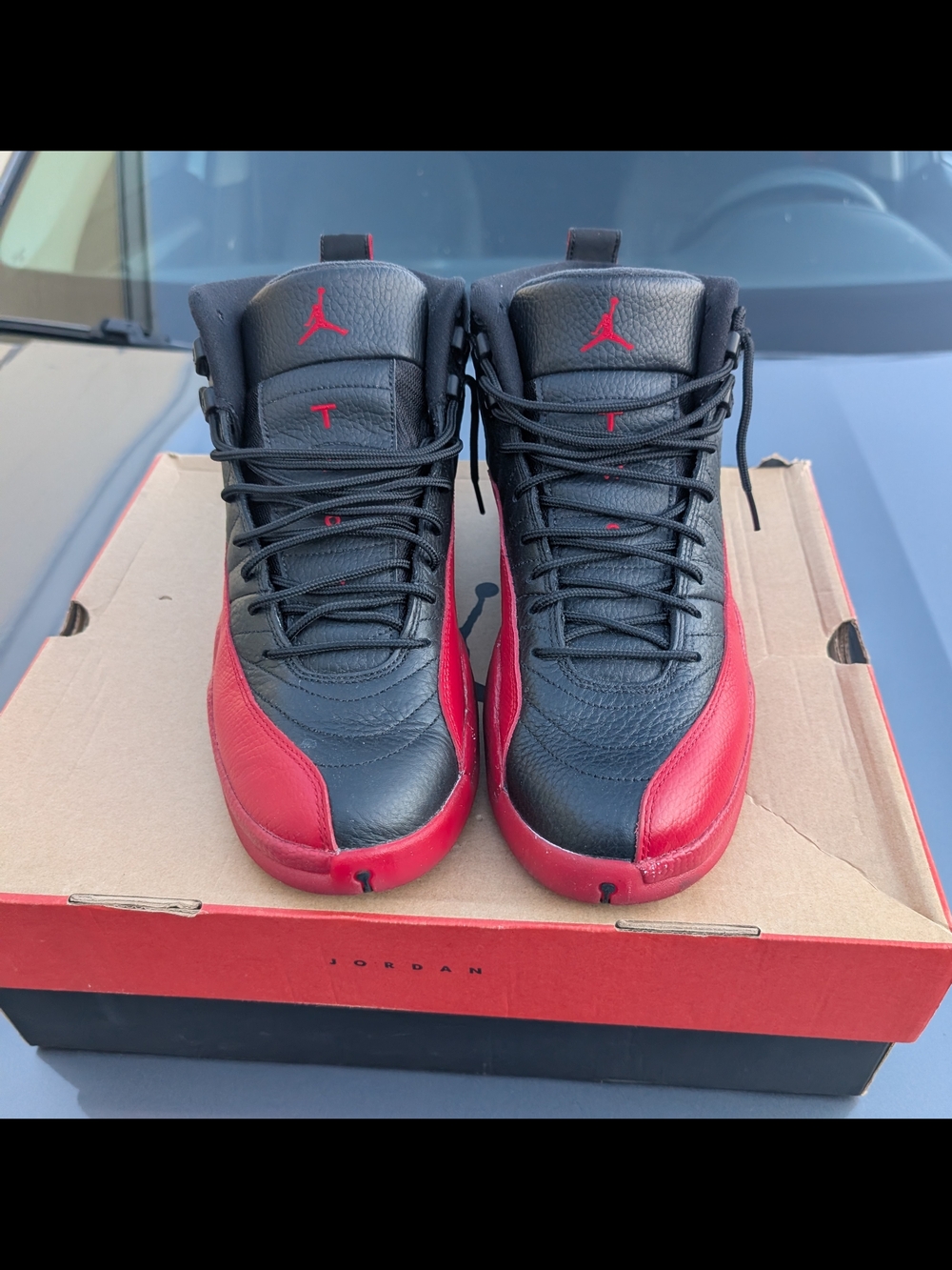 Jordan Men's Athletic Shoes - Black & Red